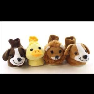 Animal character slippers! 4 characters to choose